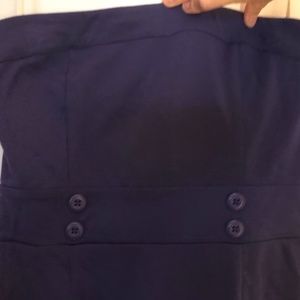 Forever 21 Paris Chic Purple Strapless Dress - SZ M - worn 3x